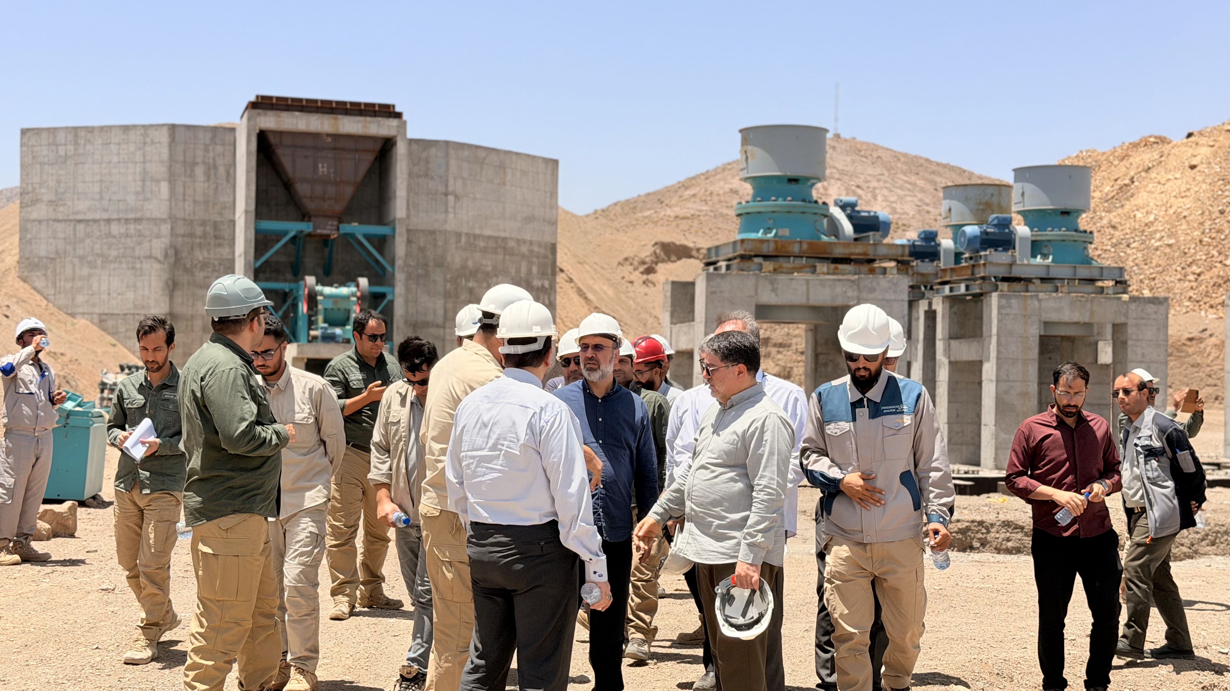 بازدید از معدن طلای خونیک